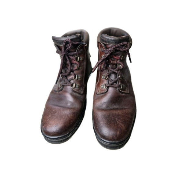 Timberland Brown Leather Hiking Boot 11 M OutdoorHiking